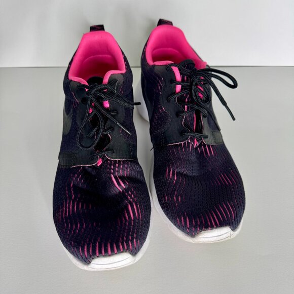 Nike XB Black Mesh Hot Pink Women's Athletic Shoes Size 9 - Picture 2 of 5